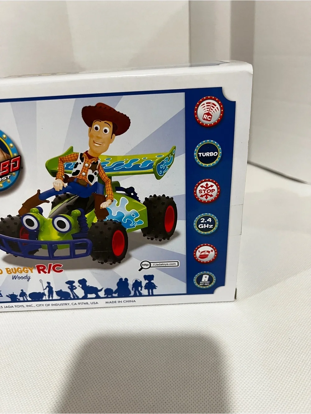 Disney Parks Toy Story Woody Turbo Buggy R/C Ages 4+ Toy For kids